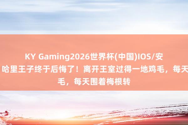 KY Gaming2026世界杯(中国)IOS/安卓官方下载 哈里王子终于后悔了！离开王室过得一地鸡毛，每天围着梅根转