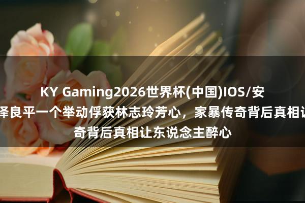 KY Gaming2026世界杯(中国)IOS/安卓官方下载 黑泽良平一个举动俘获林志玲芳心,家暴传奇背后真相让东说念主醉心