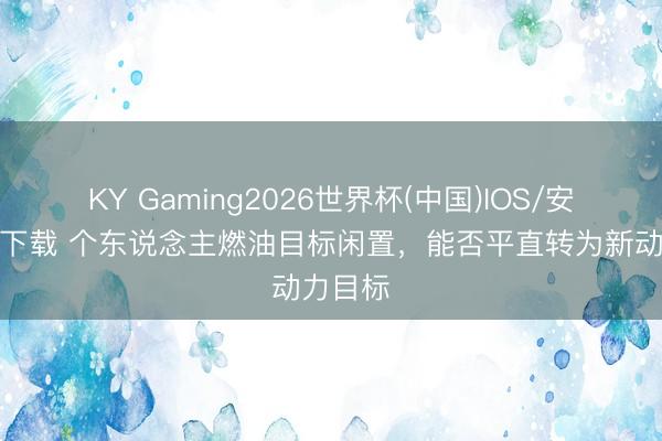 KY Gaming2026世界杯(中国)IOS/安卓官方下载 个东说念主燃油目标闲置，能否平直转为新动力目标